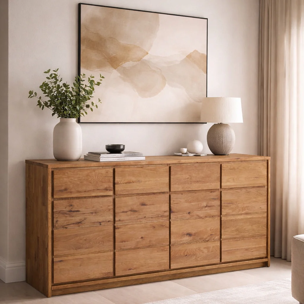 Houten dressoirs